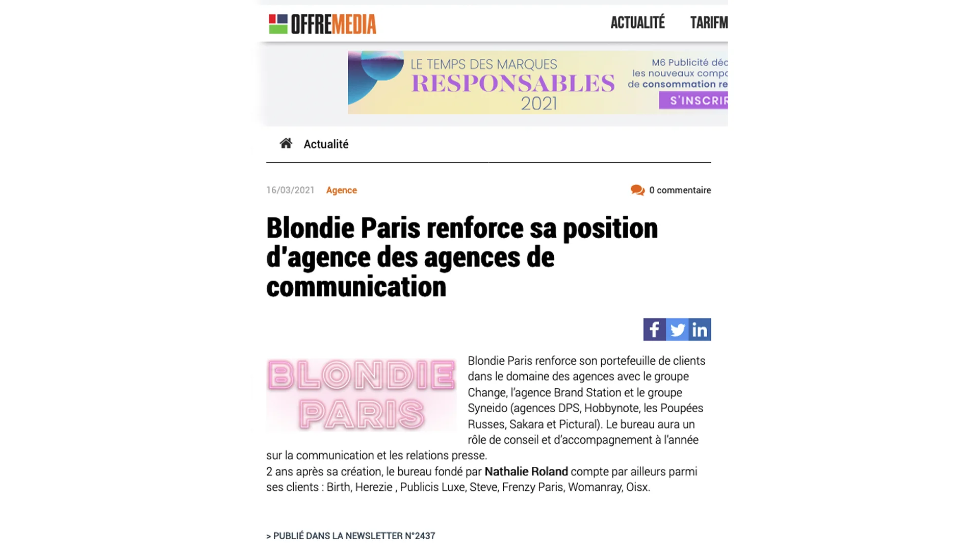 Actualité 7